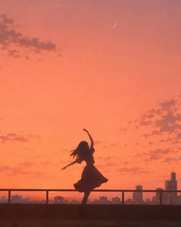 花魁榜第 1 名：AMV「晚光」：用四分钟剪出一次完整的呼吸